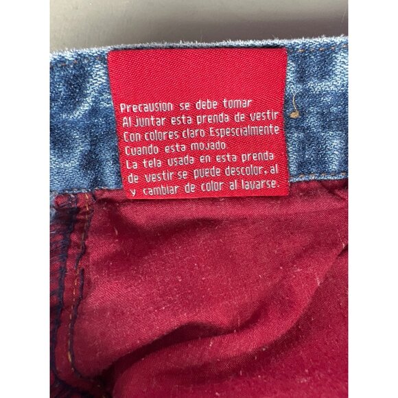 Plugg Jeans Size 34x32 Denim Mid Rise Cotton Classic Fit Medium Wash Denim Retro - Picture 9 of 11